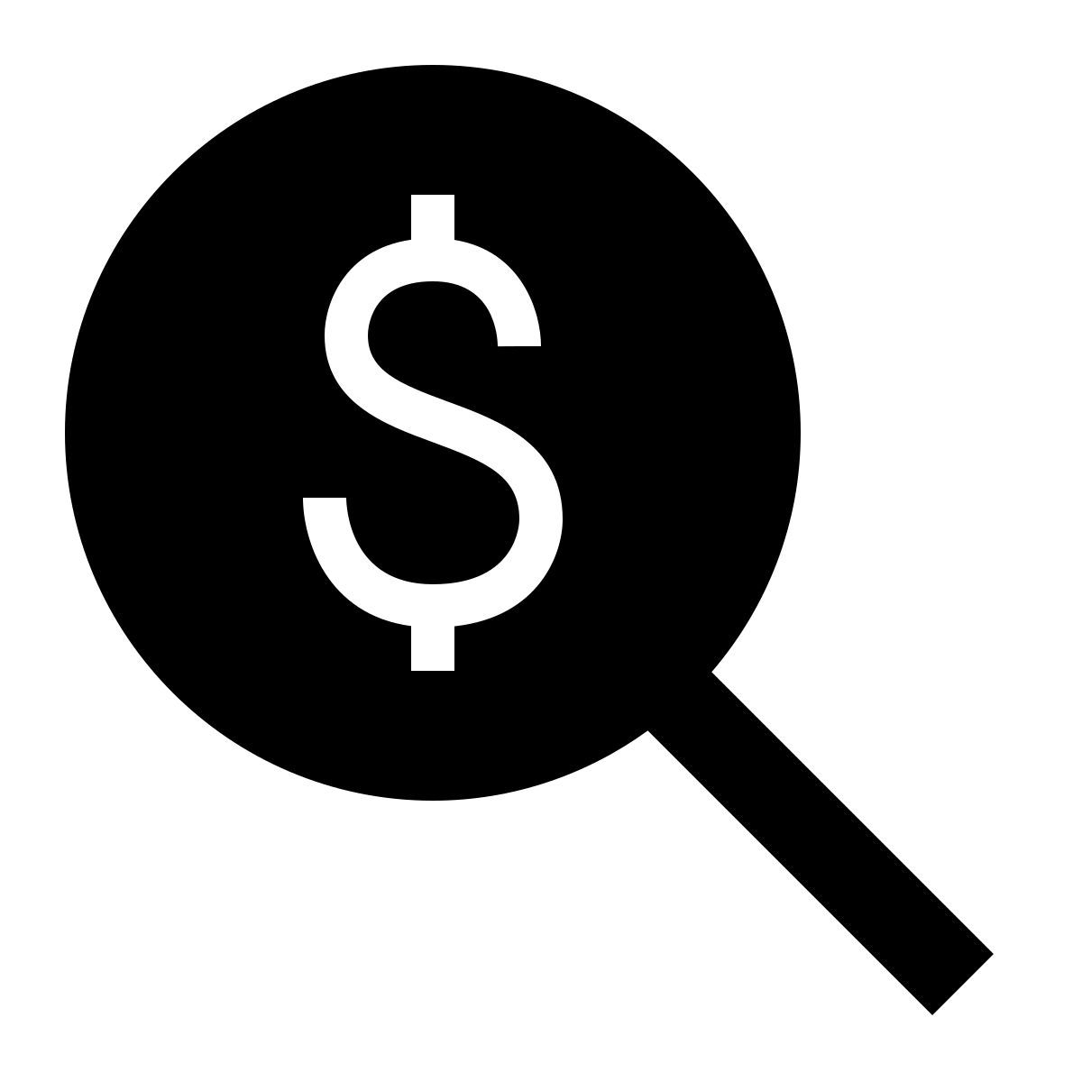 ios 17 filled style profit analysis icon