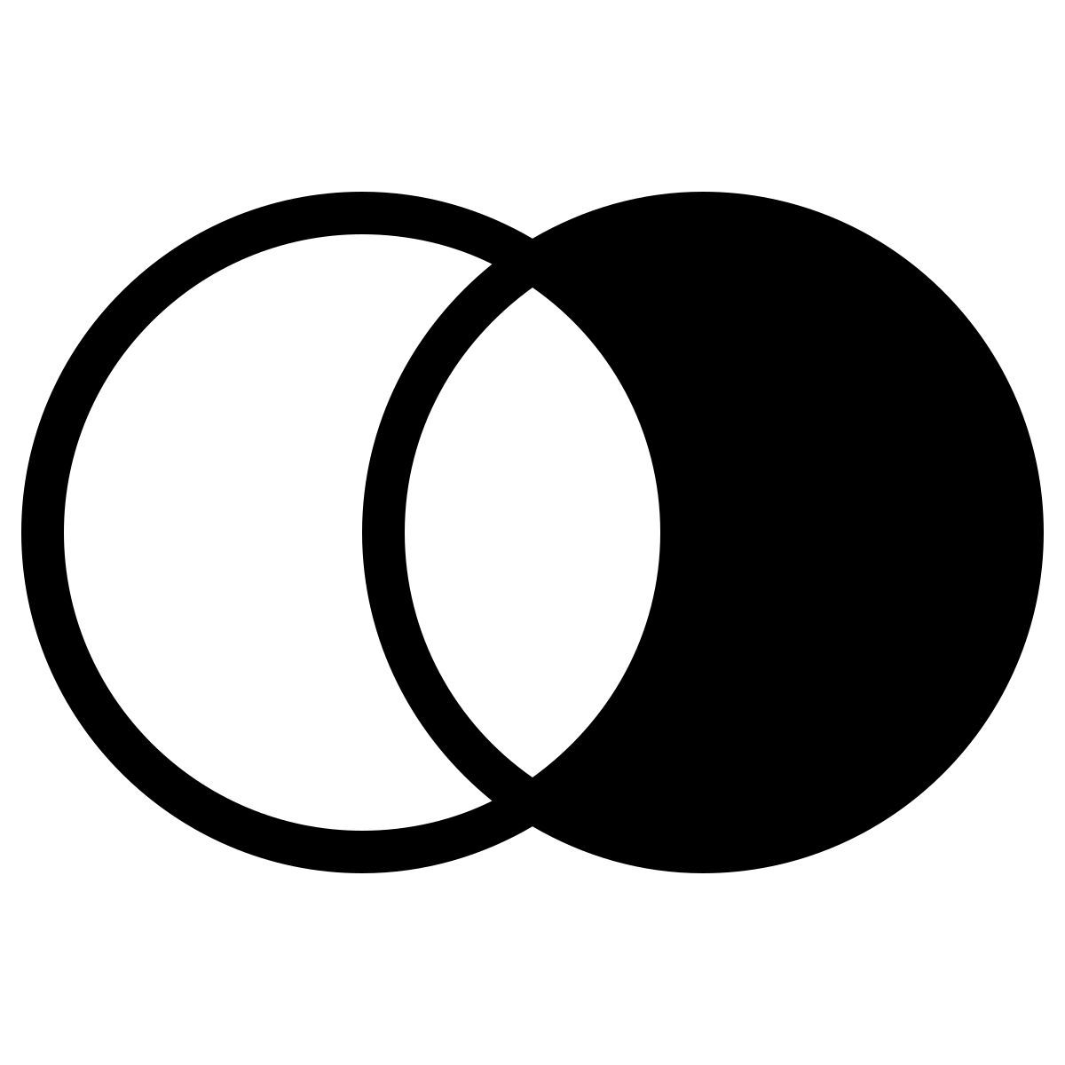 ios 17 filled style 쿼리 외부 오른쪽 가입 icon
