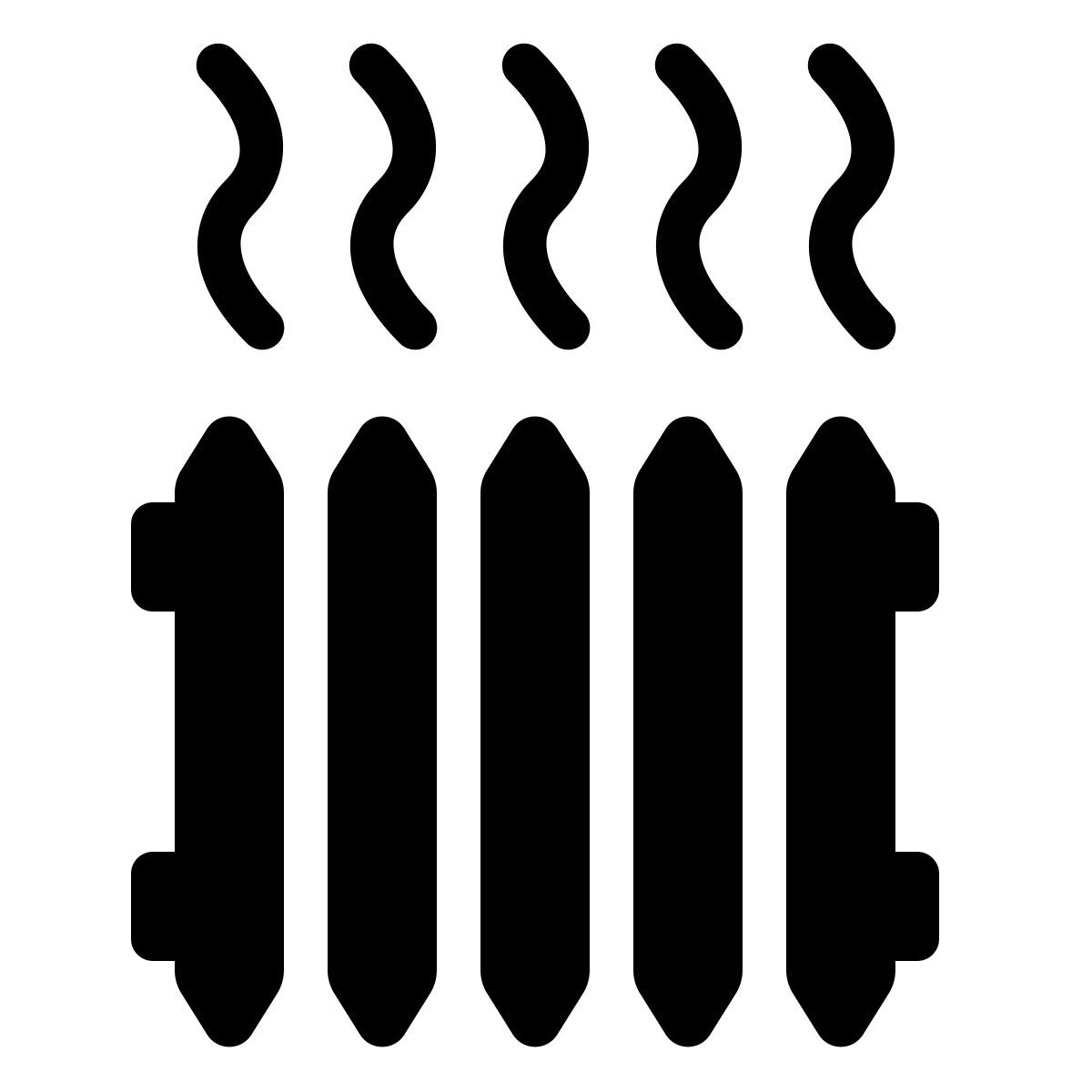 ios 17 filled style radiador icon