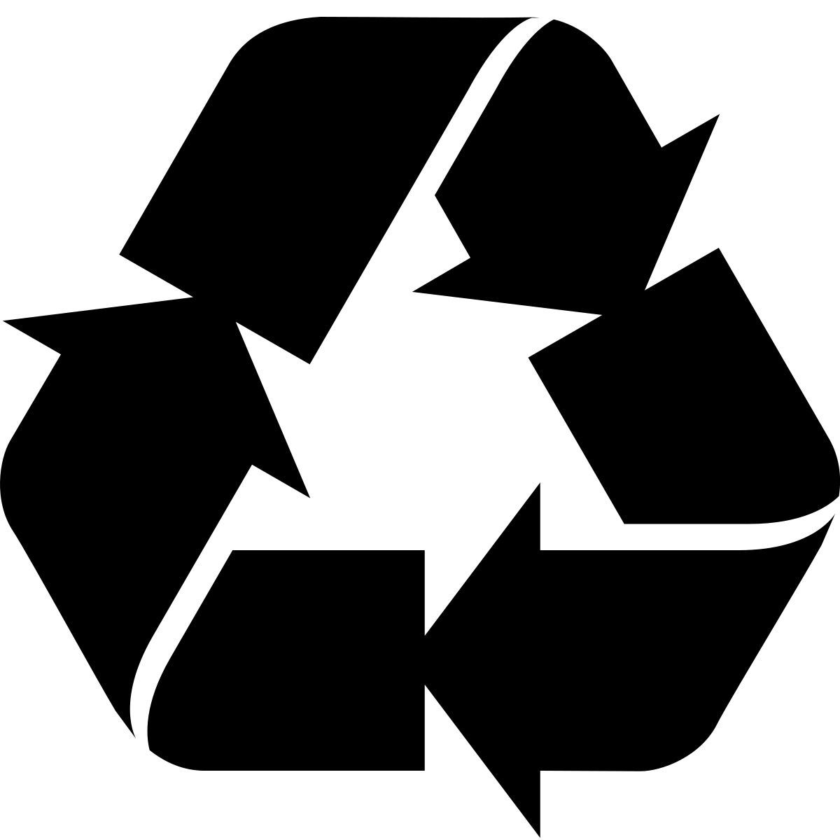 ios 17 filled style recycle icon