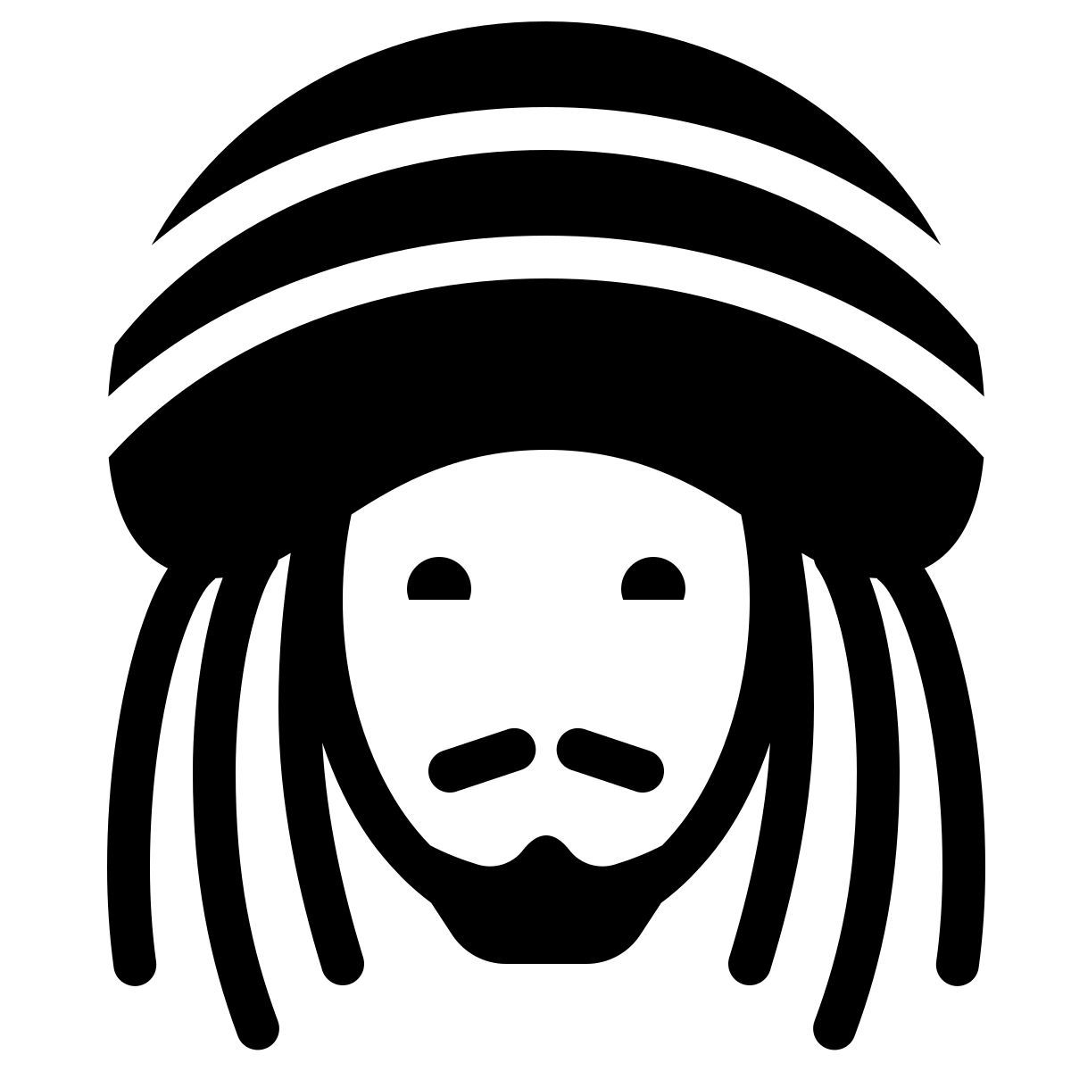 ios 17 filled style 雷鬼音乐 icon