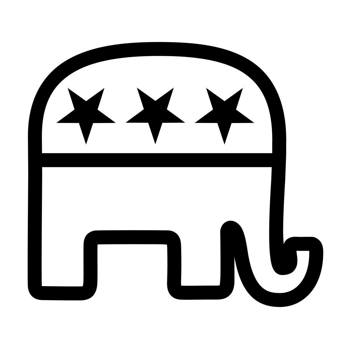 ios 17 filled style republikaner icon