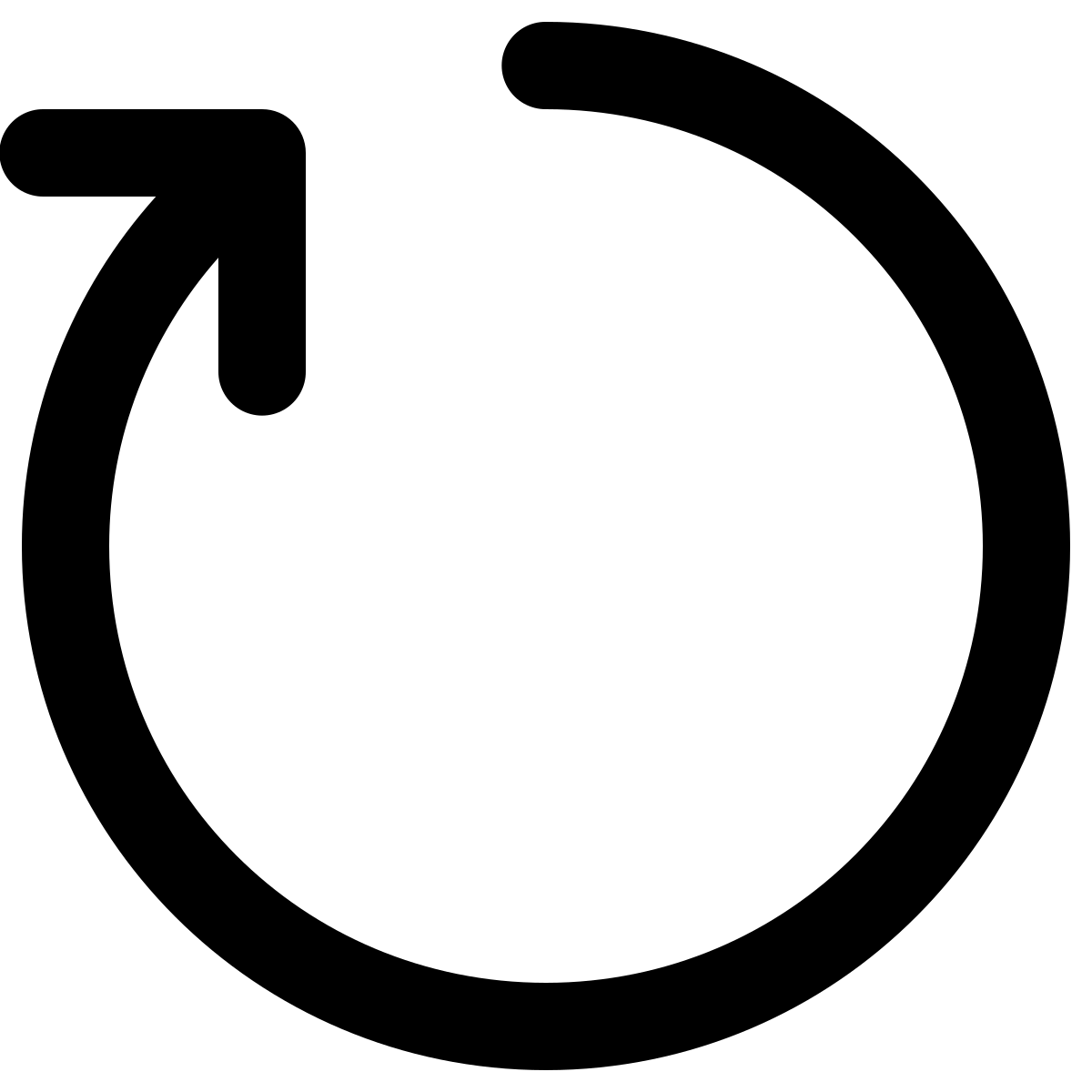 ios 17 filled style restart  v2 icon