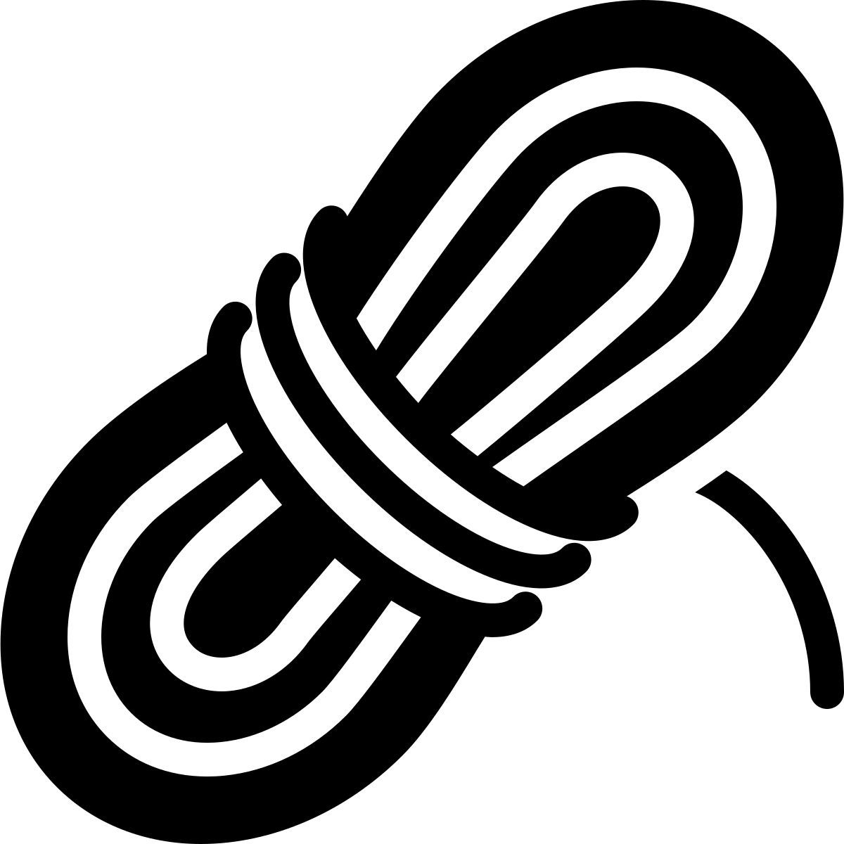 ios 17 filled style rope icon