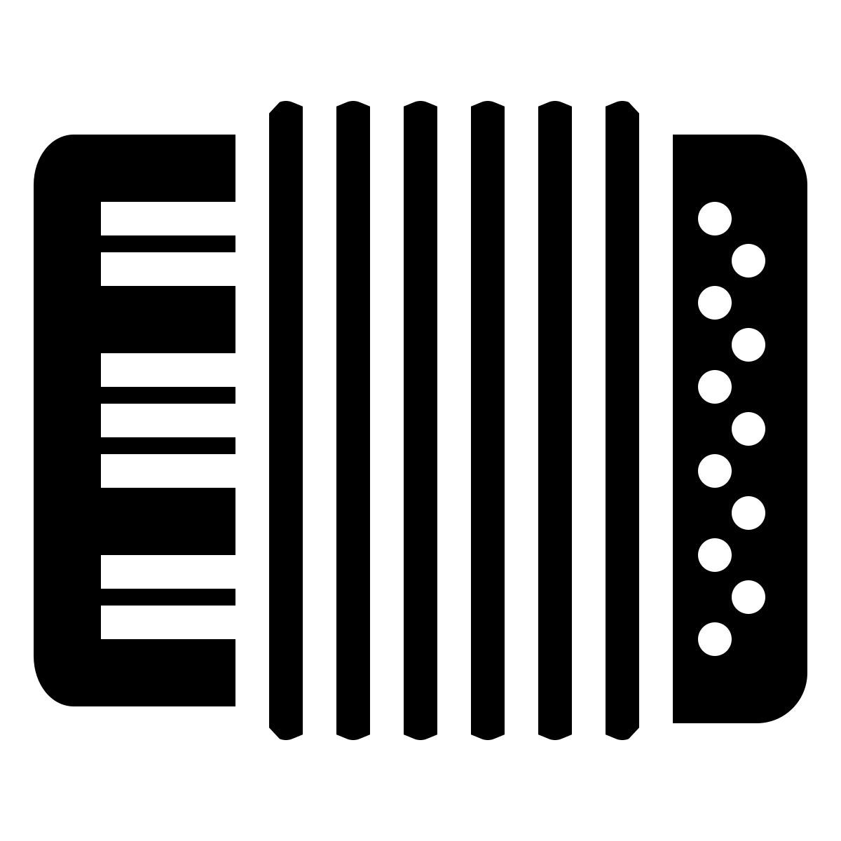 ios 17 filled style acordeão russo icon