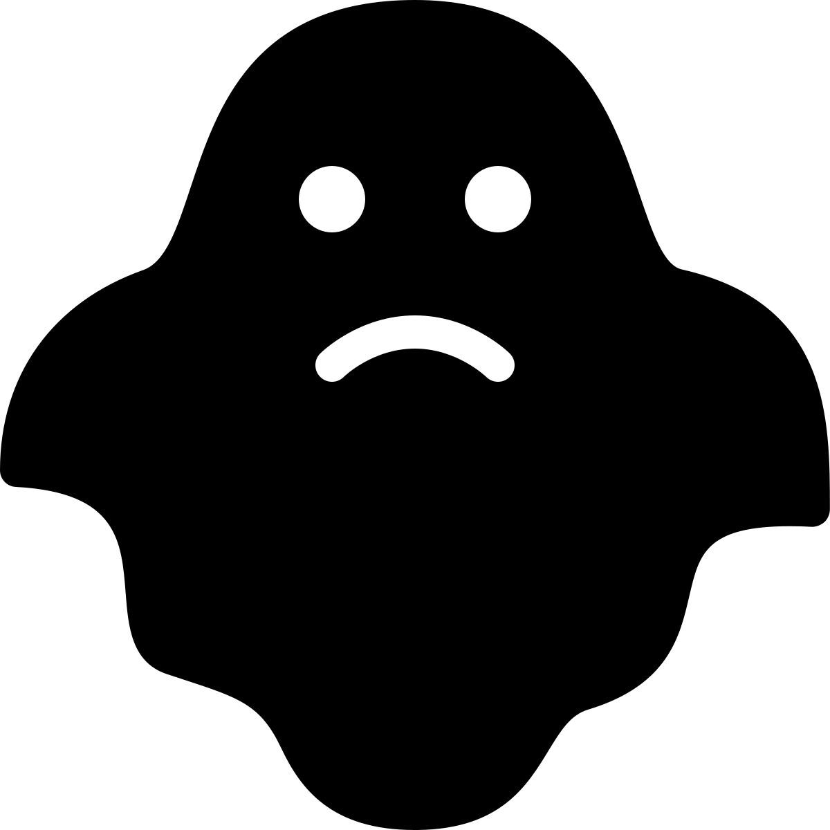 ios 17 filled style fantasma icon