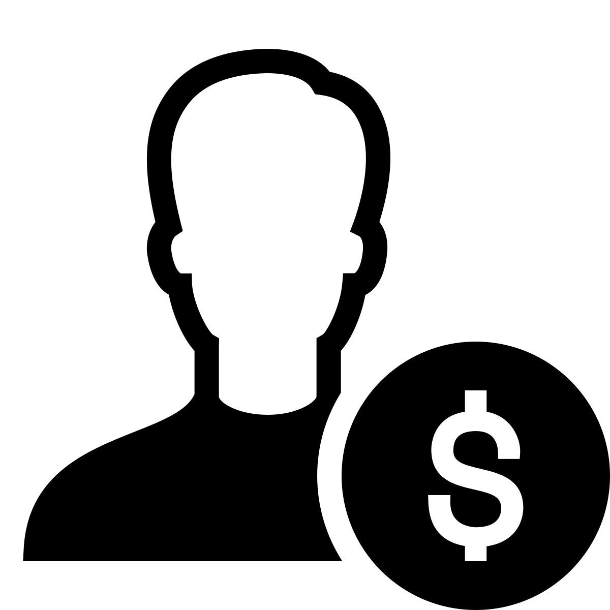 ios 17 filled style 薪水男 icon