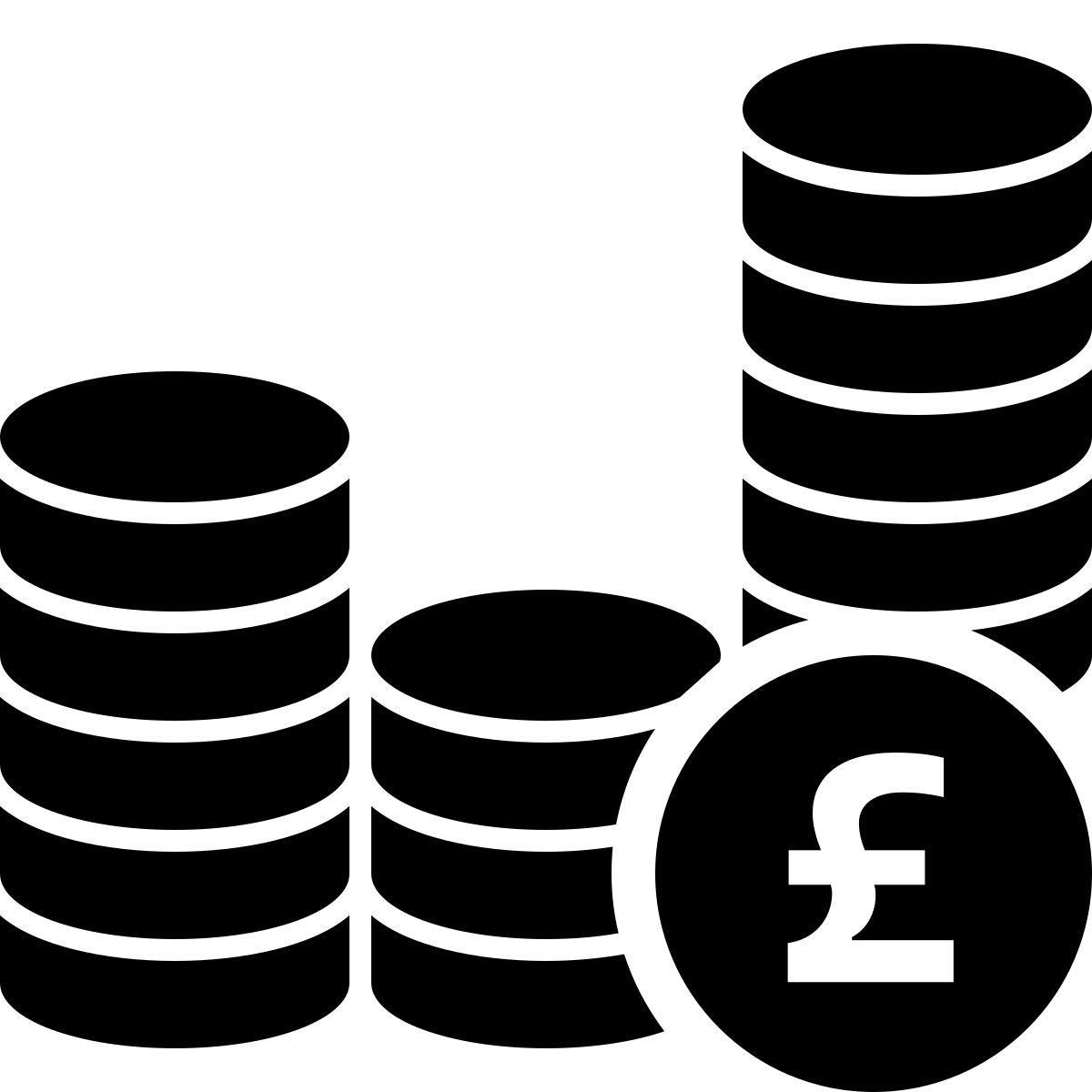 ios 17 filled style balance rendimiento ventas icon