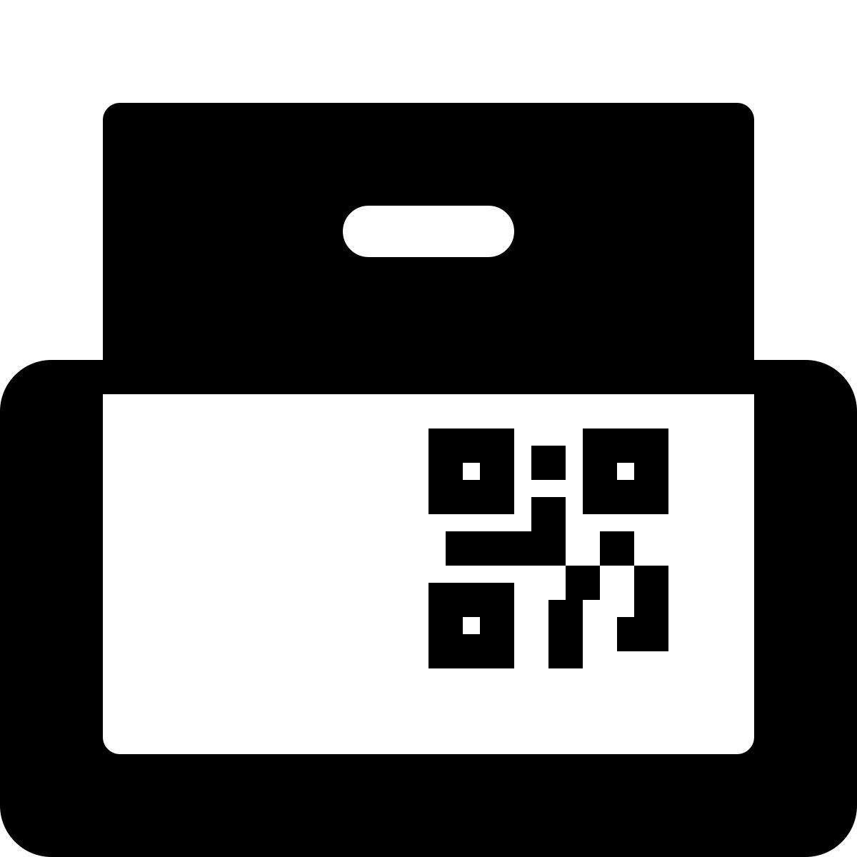 ios 17 filled style 扫描股票 icon