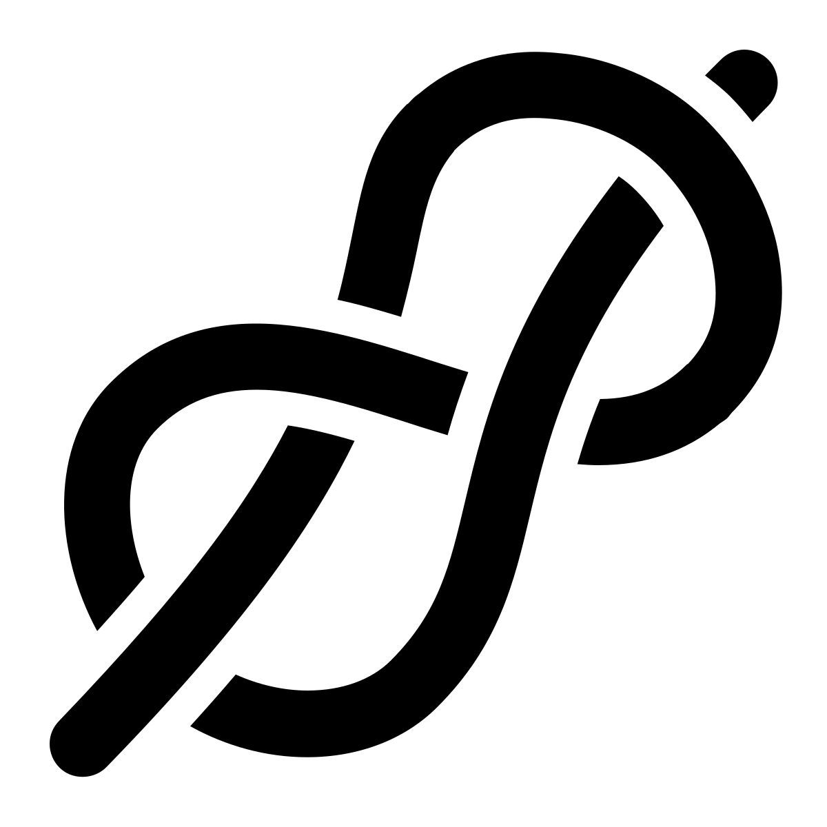 ios 17 filled style scout knot icon