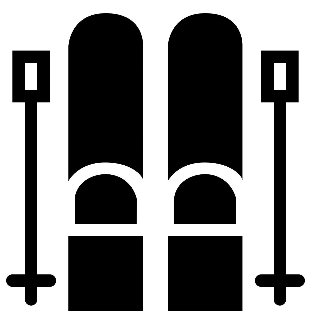 ios 17 filled style ski icon