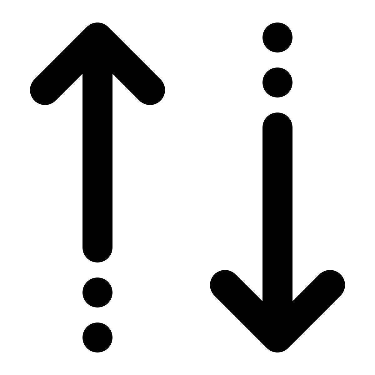 ios 17 filled style 排序箭头 icon