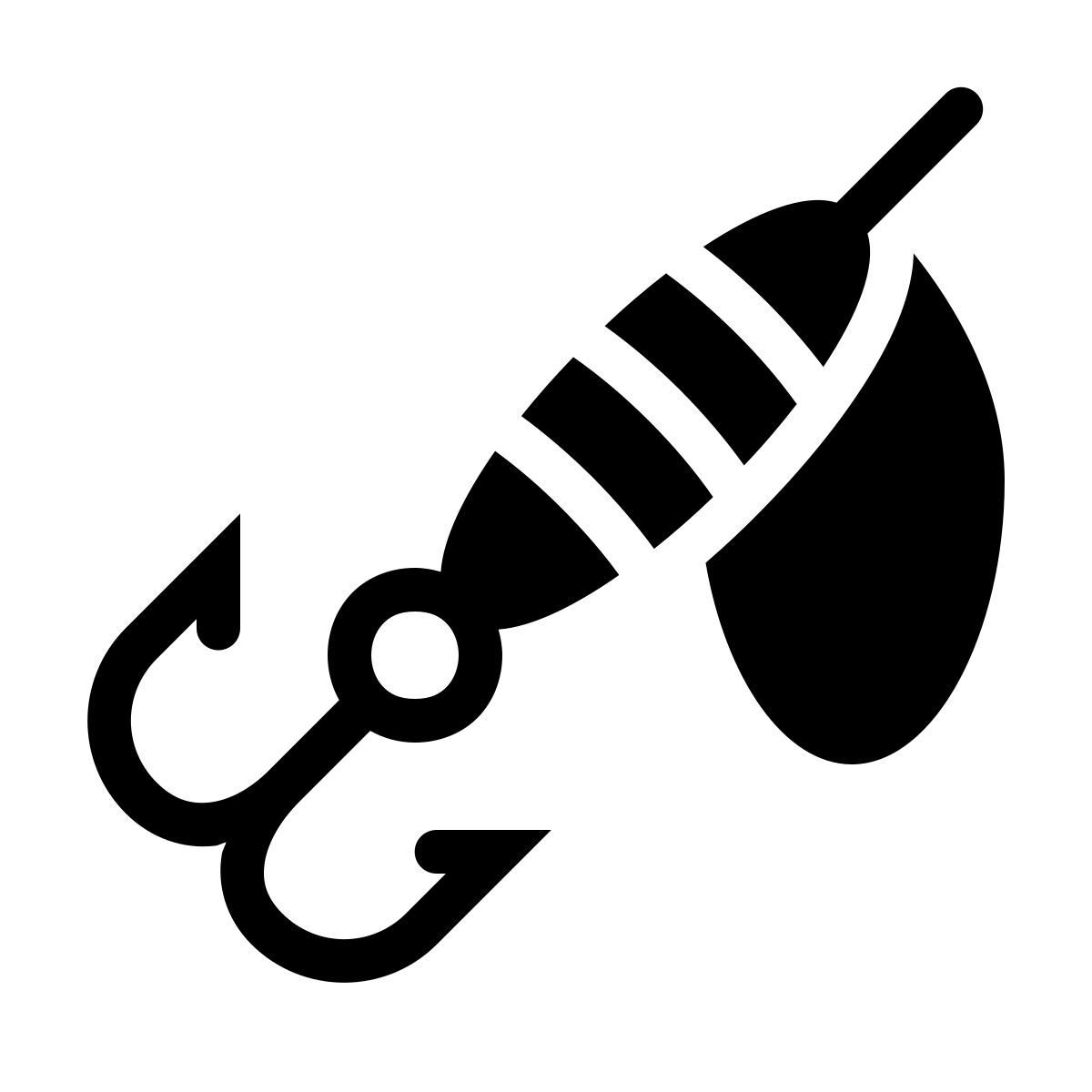 ios 17 filled style 스피너 루어 icon