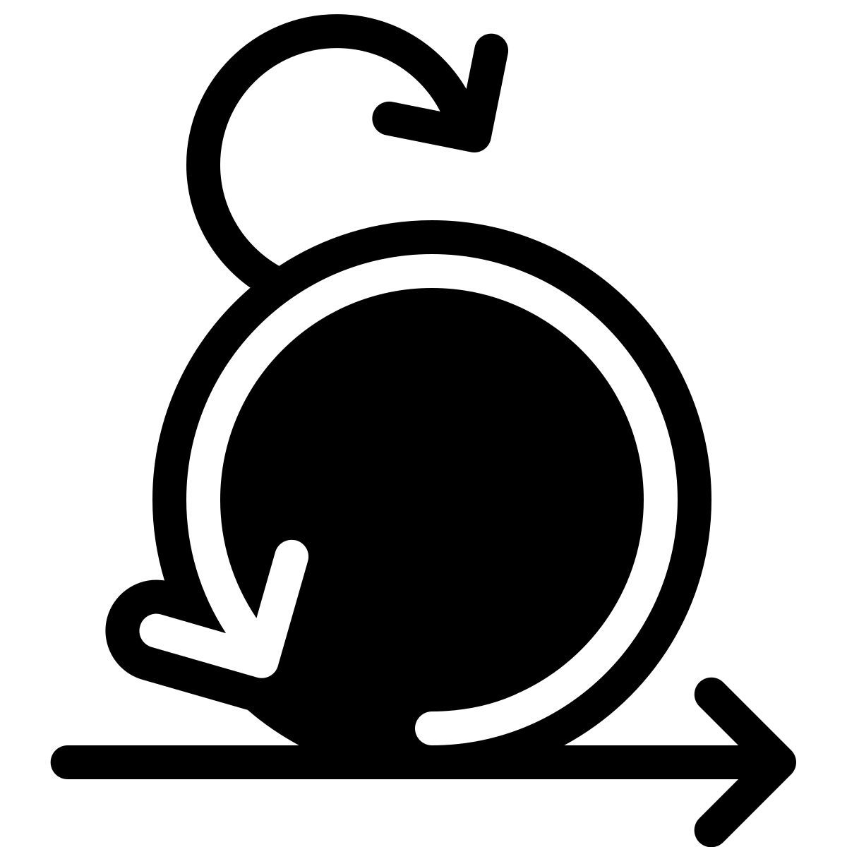 ios 17 filled style sprint 迭代 icon