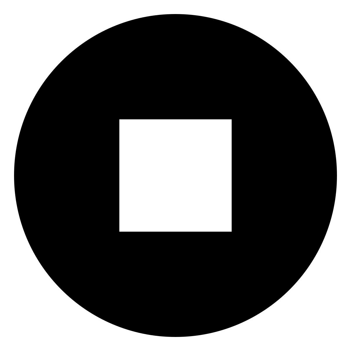 ios 17 filled style stop circled icon