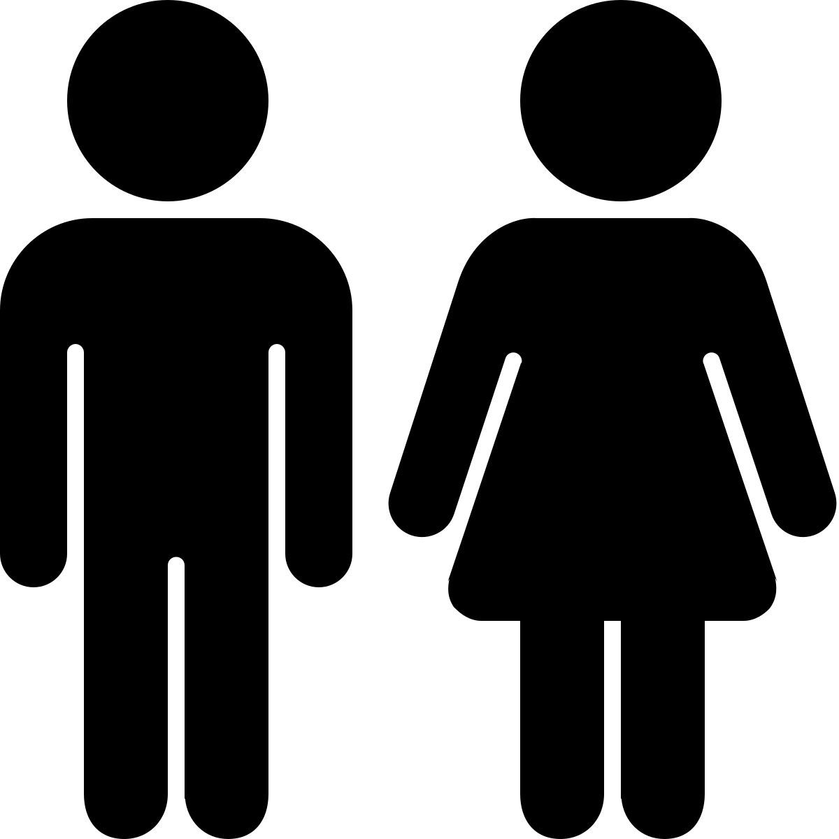 ios 17 filled style 화장실 icon