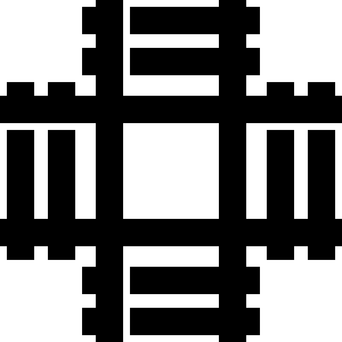 ios 17 filled style 교차로를 추적 icon