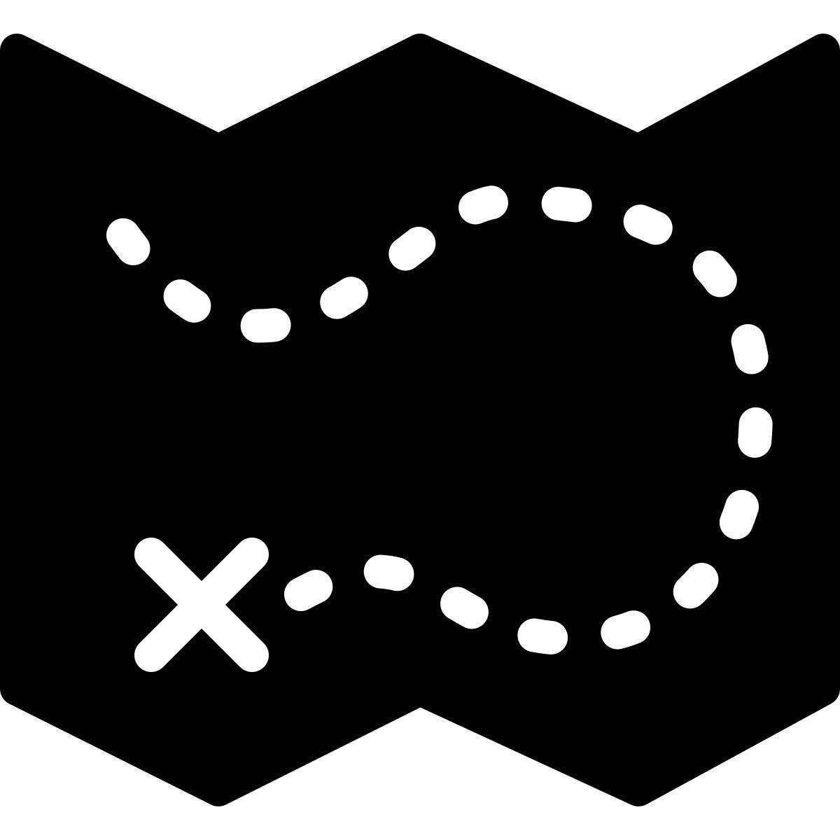 ios 17 filled style treasure map icon