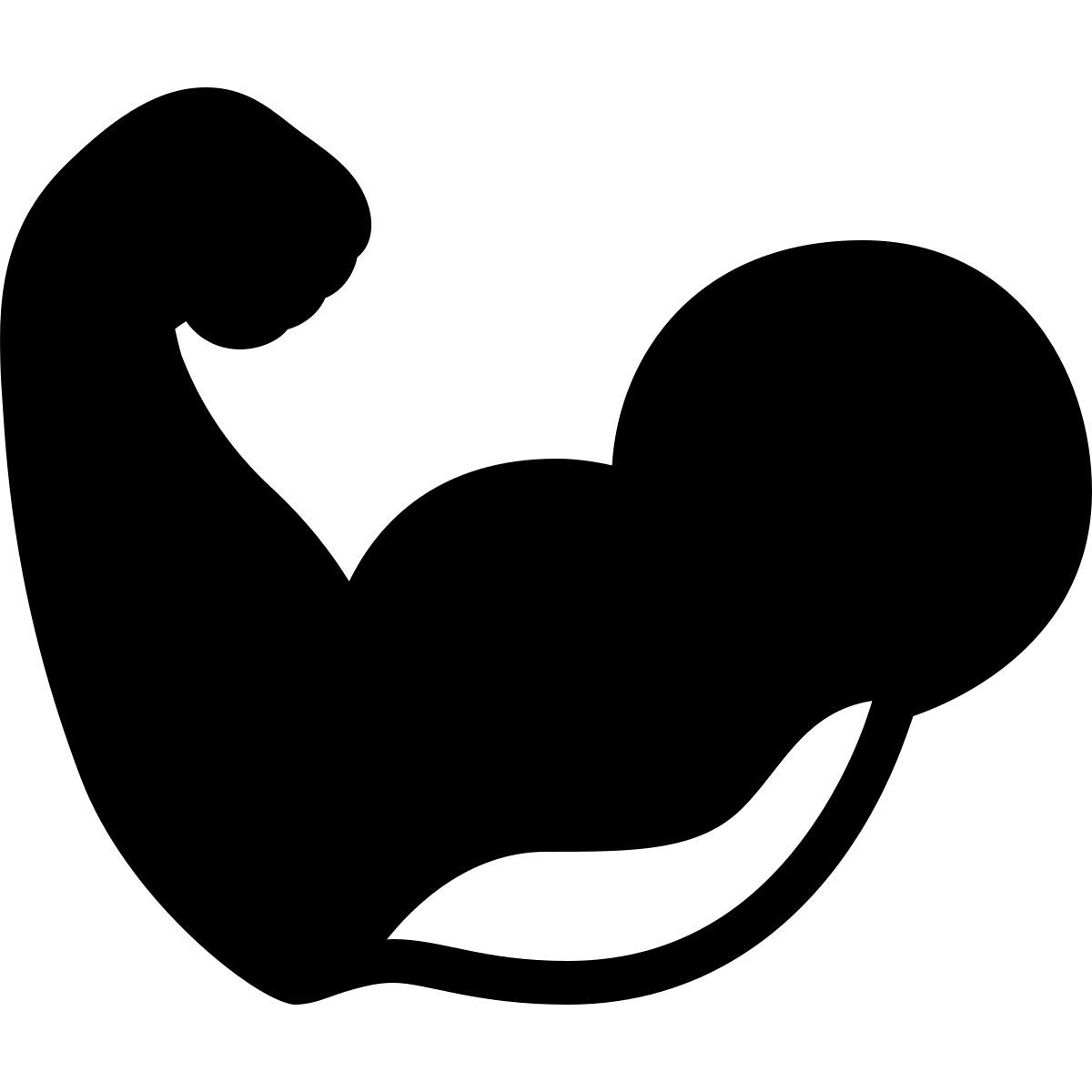 ios 17 filled style tríceps icon