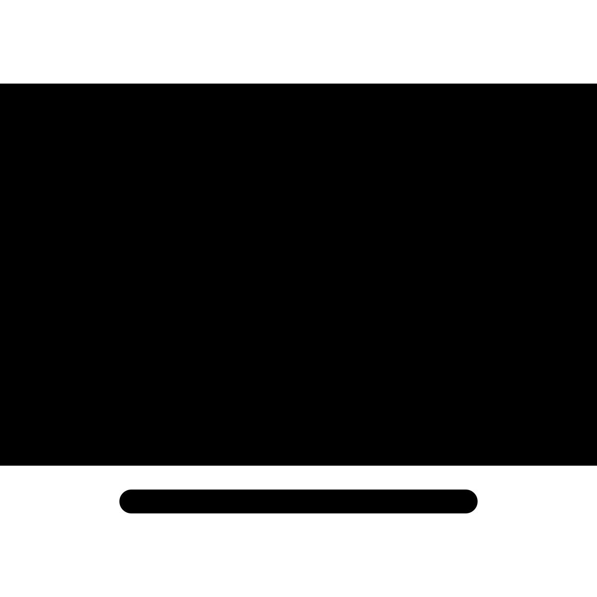 ios 17 filled style tv icon