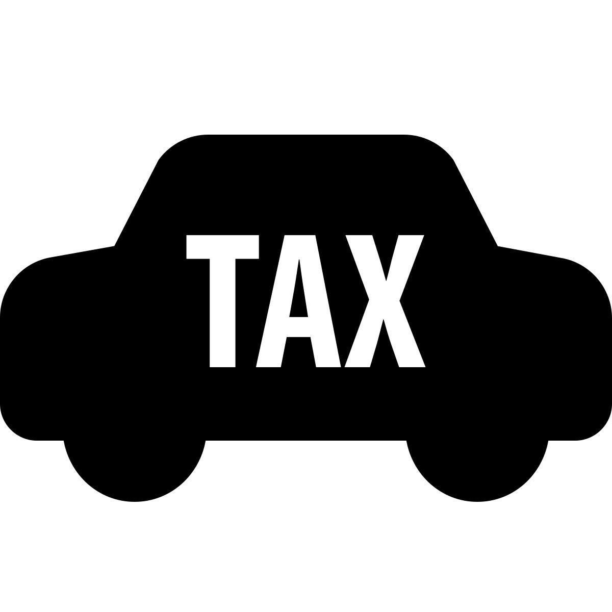 ios 17 filled style 자동차세 icon