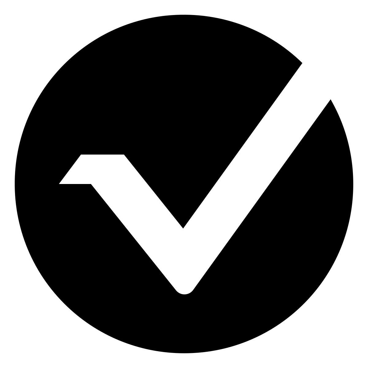 ios 17 filled style vertcoin icon