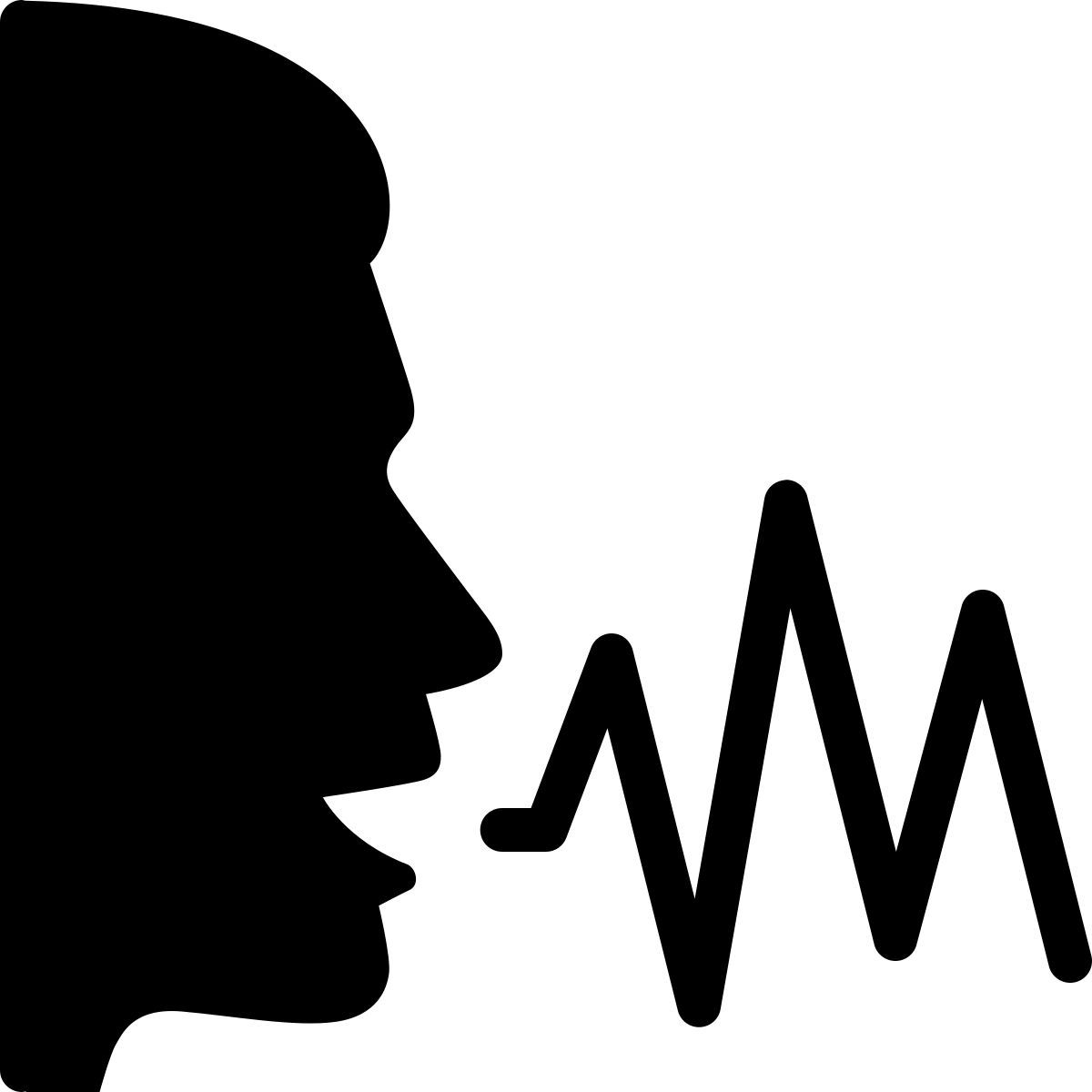 ios 17 filled style scan de reconhecimento de voz icon