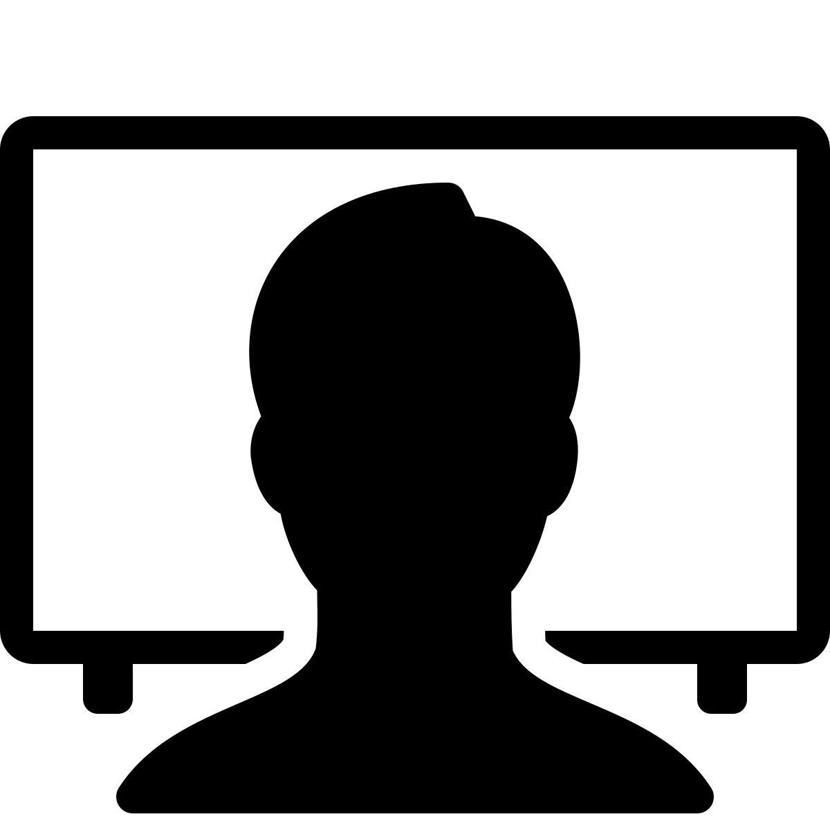 ios 17 filled style tv 시청 icon