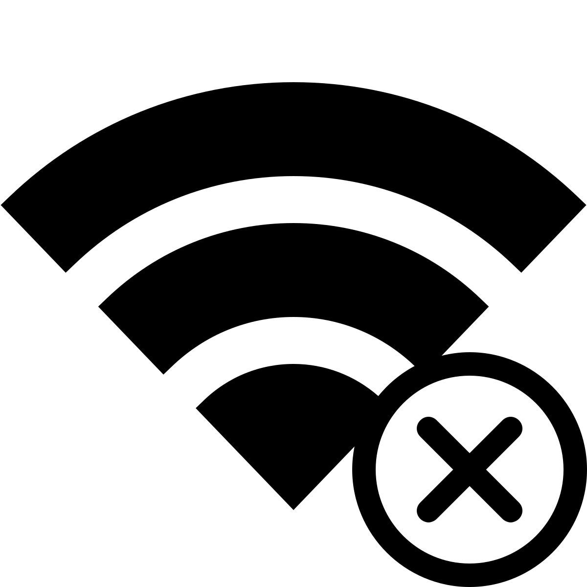 ios 17 filled style 17401 0 73356 móvil inhabilitado conectado inalámbrico icon