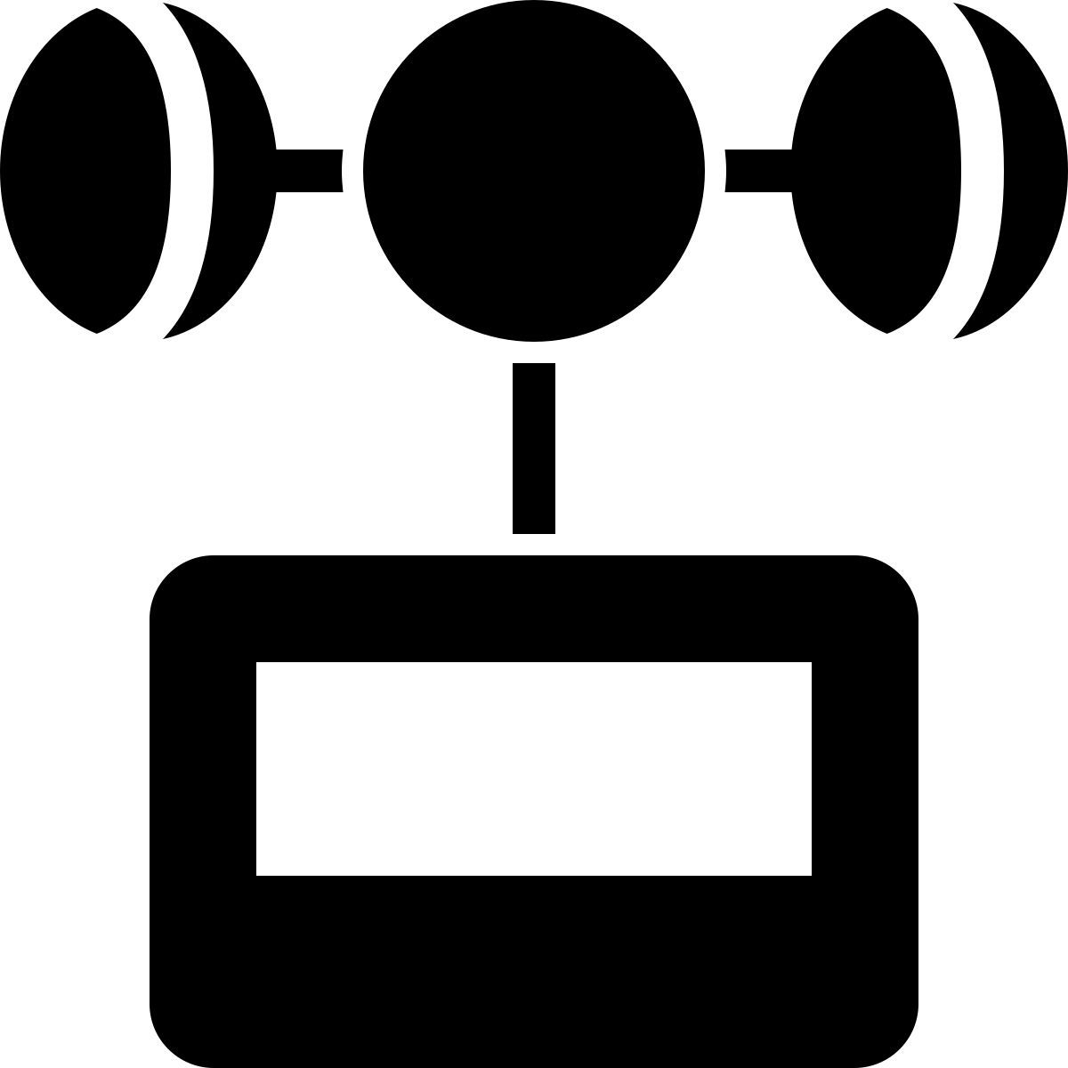 ios 17 filled style anémomètre icon