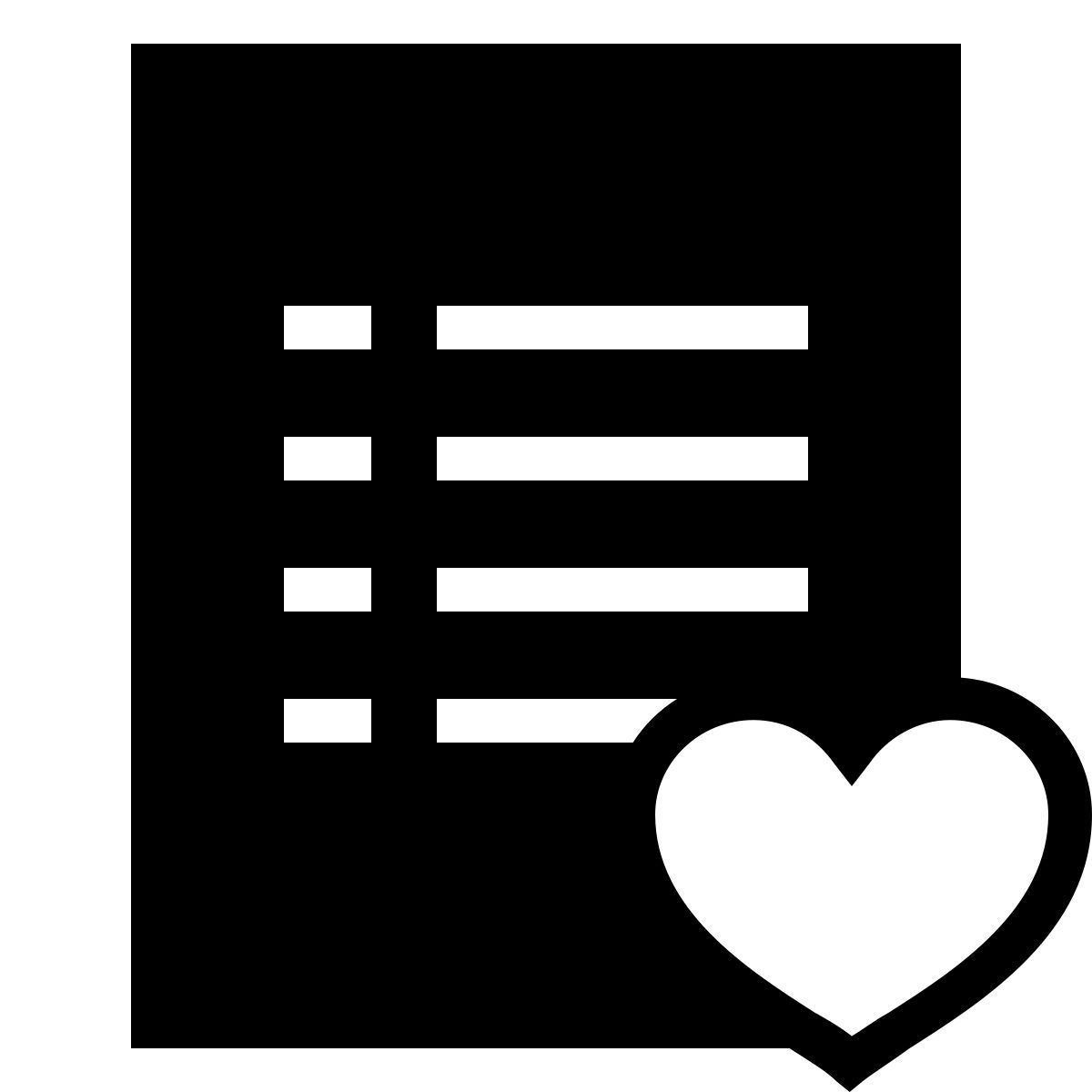 ios 17 filled style wunschliste icon