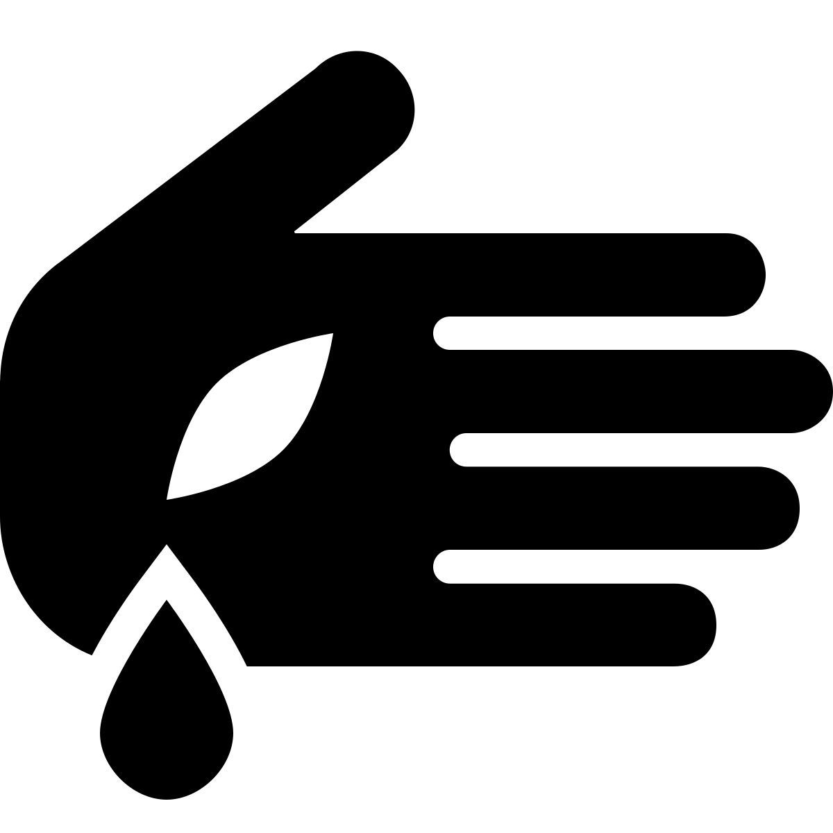 ios 17 filled style ferita icon