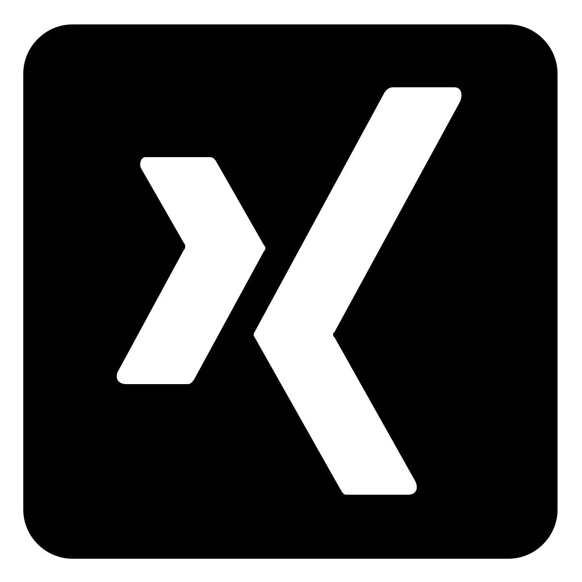 ios 17 filled style xing icon