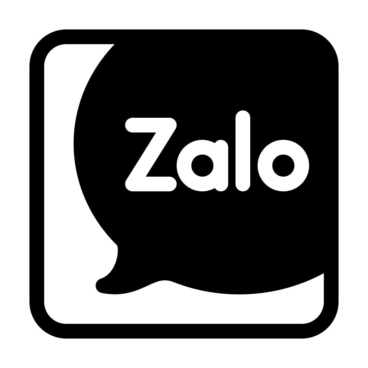 ios 17 filled style zalo icon