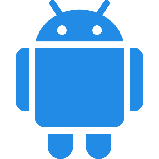 Android Logo Blue Hd