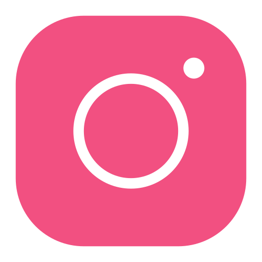 Icono Rosa De Instagram Instagram Logo Minimal Simple Design Template.