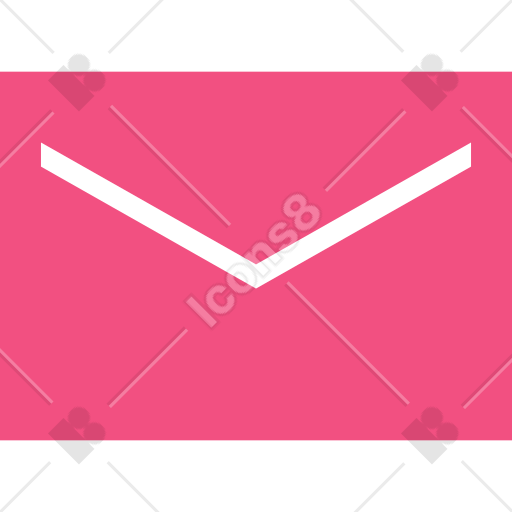 Pink Email Logo