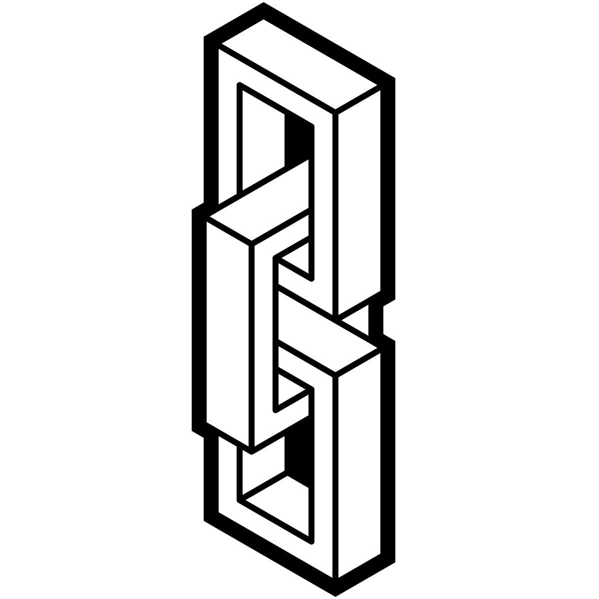 isometric line style catena icon
