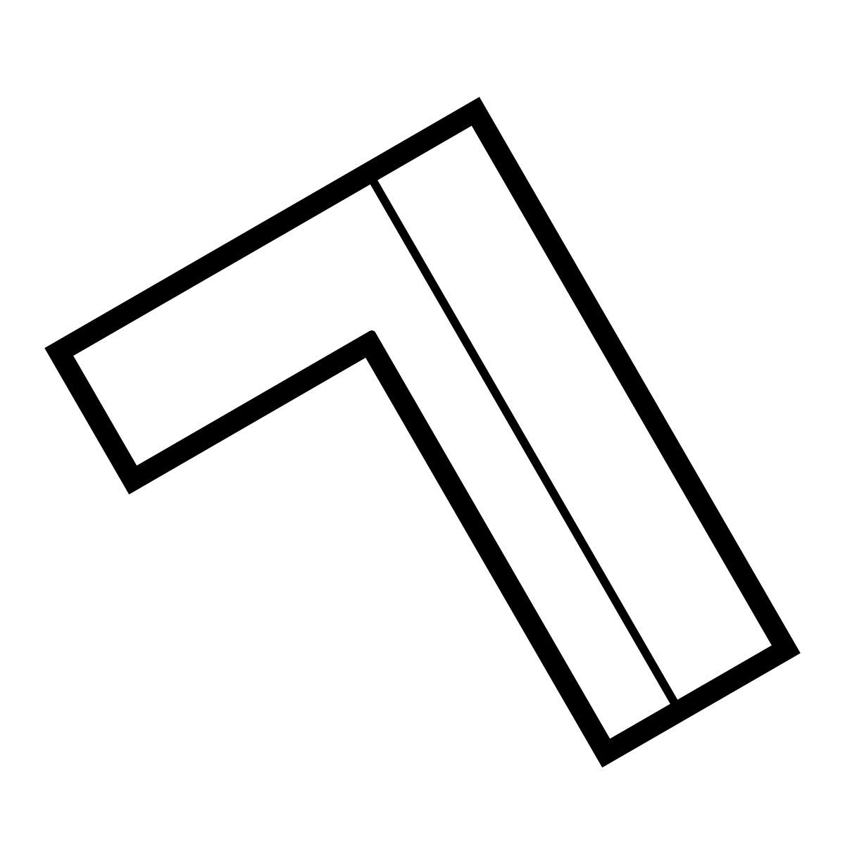 isometric line style 화살표 축소 icon