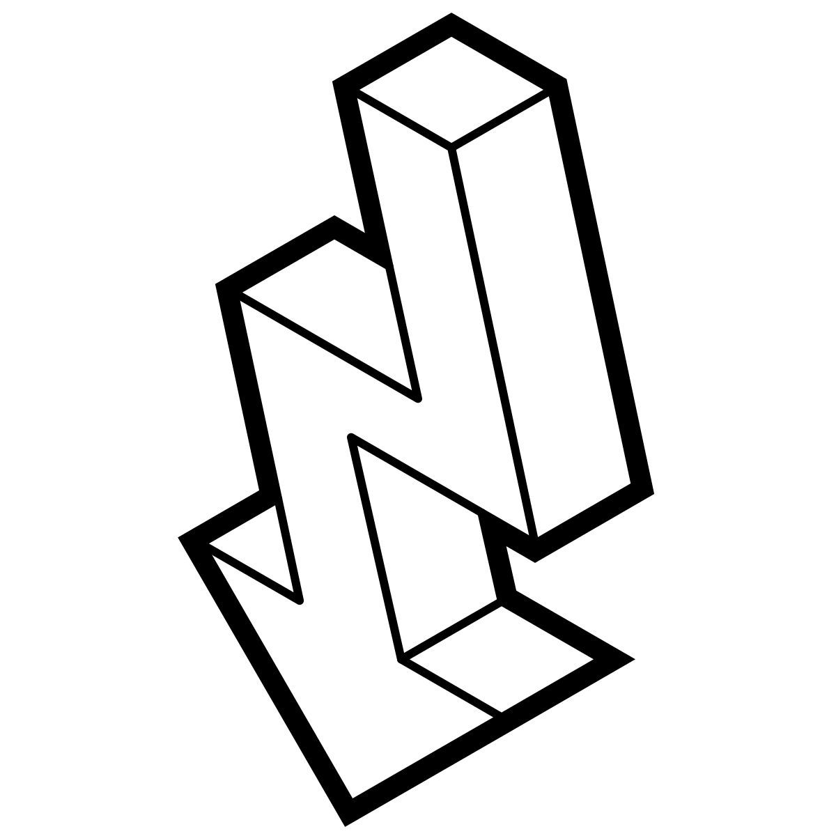 isometric line style elettricità icon