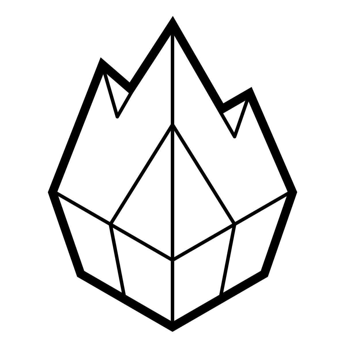 isometric line style gas icon