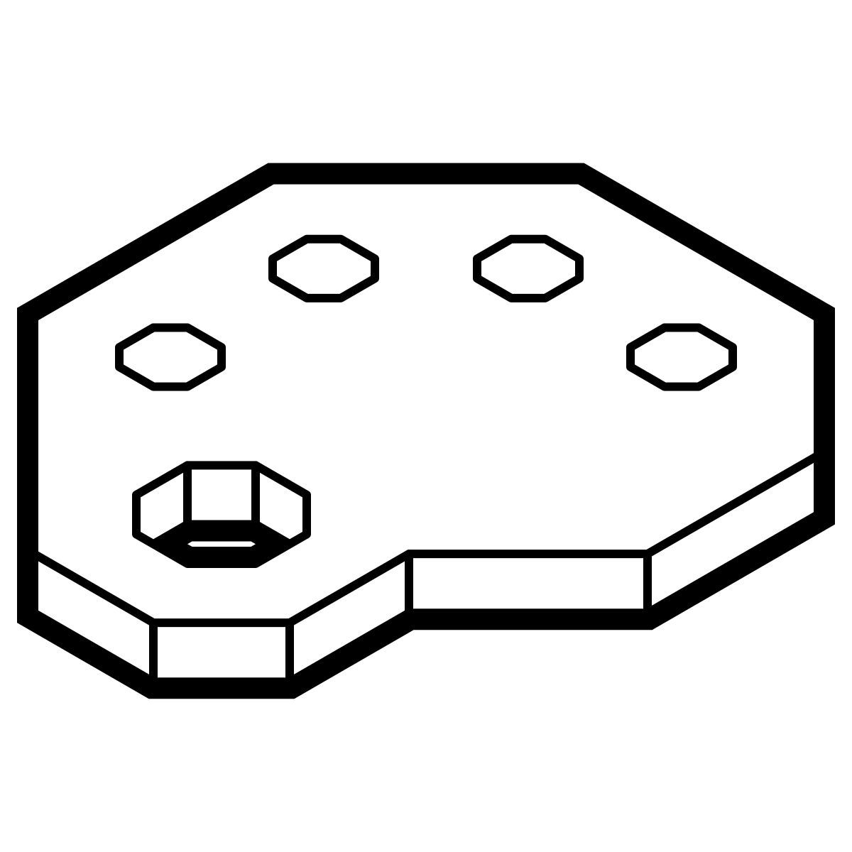 isometric line style paint palette icon