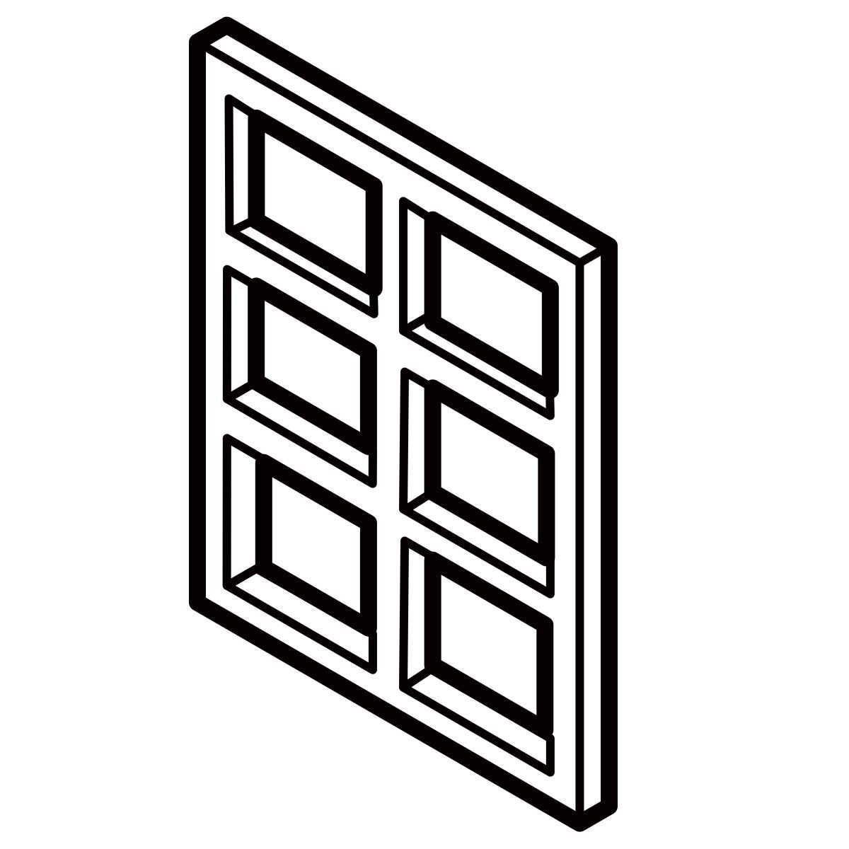 isometric line style 표 삽입 icon
