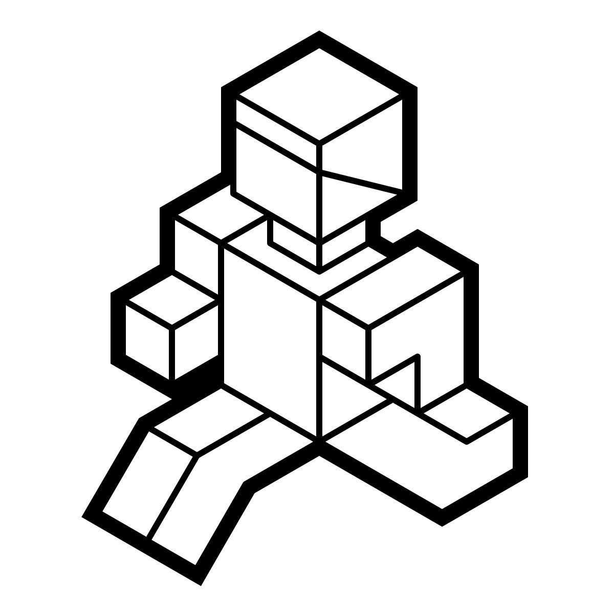 isometric line style atletica leggera icon