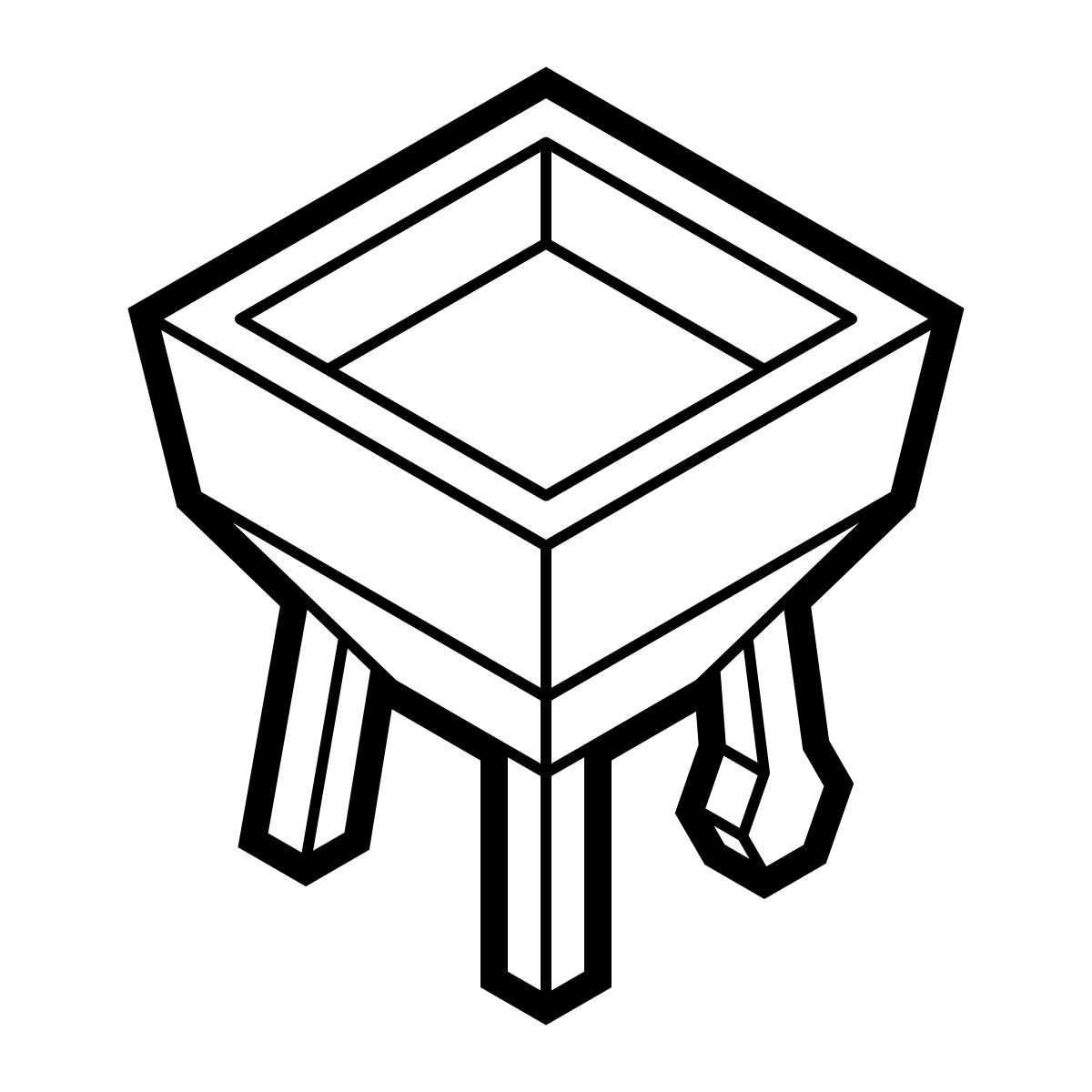 isometric line style weber icon