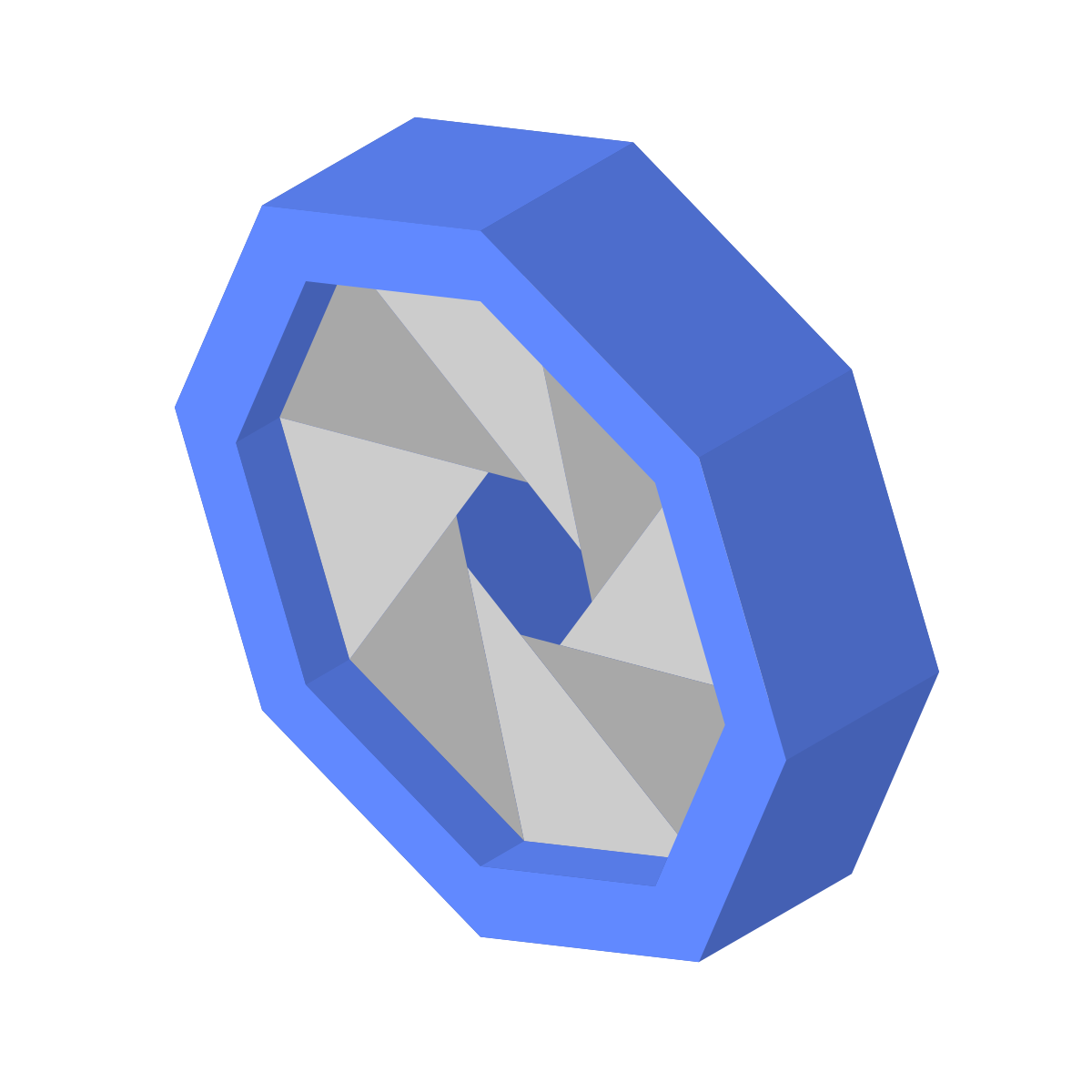 isometric color style aperture icon