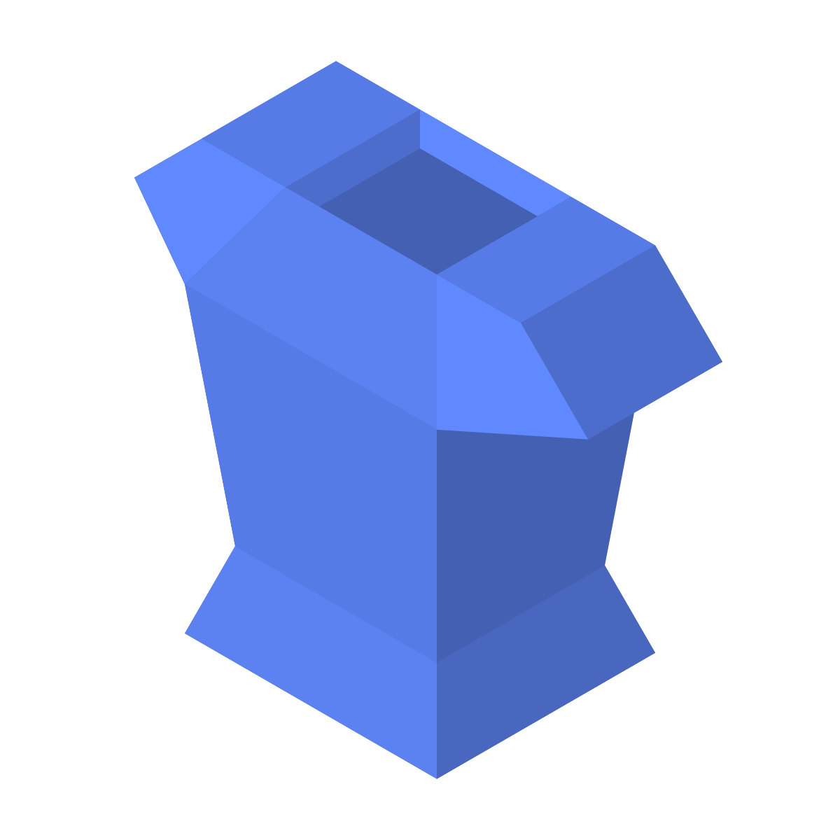 isometric color style armored breastplate icon