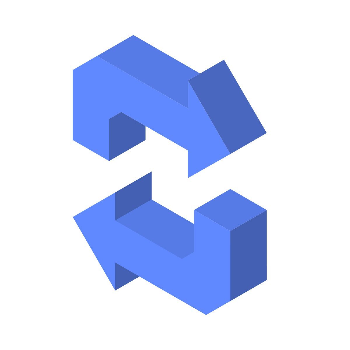 isometric color style available updates icon