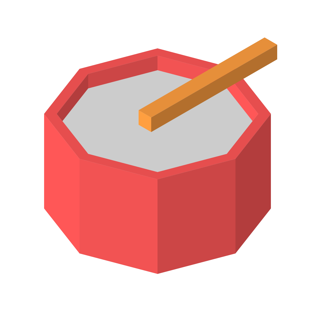 isometric color style bass drum icon