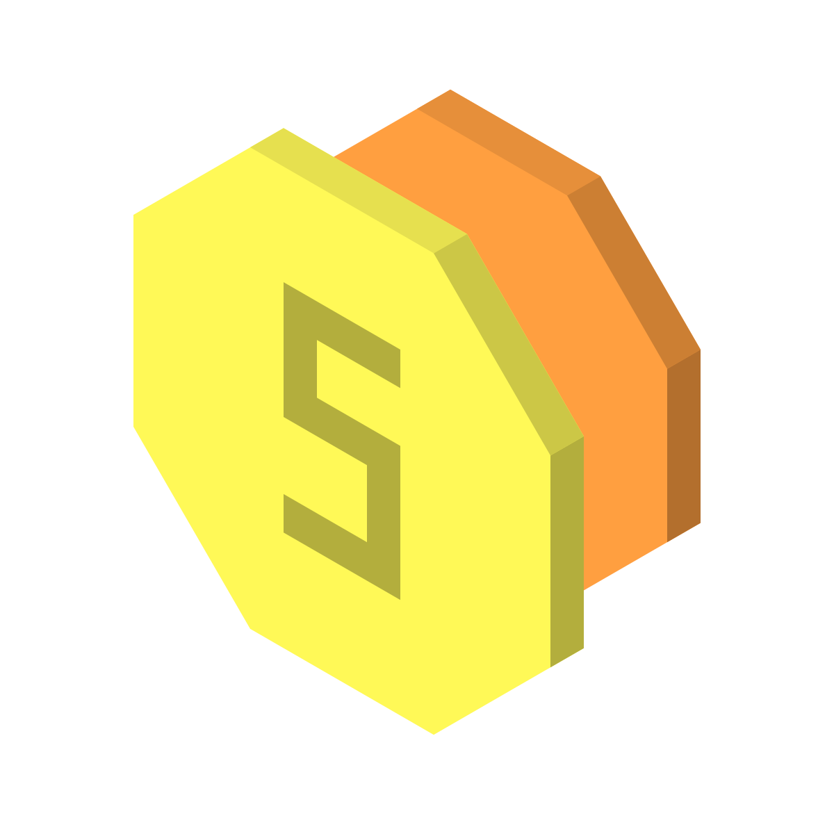 isometric color style billing icon